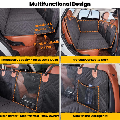 BestFurriends Hard-Bottom Pet Car Seat Protector