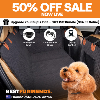 BestFurriends Hard-Bottom Pet Car Seat Protector